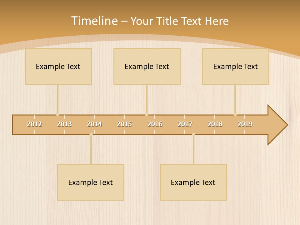 Light Closeup Brown PowerPoint Template