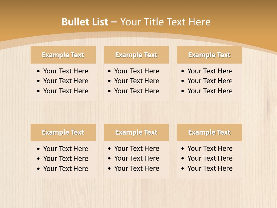 Light Closeup Brown PowerPoint Template