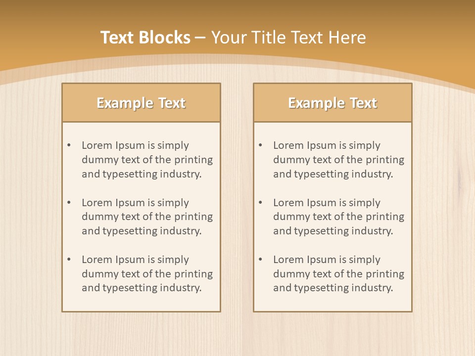 Light Closeup Brown PowerPoint Template