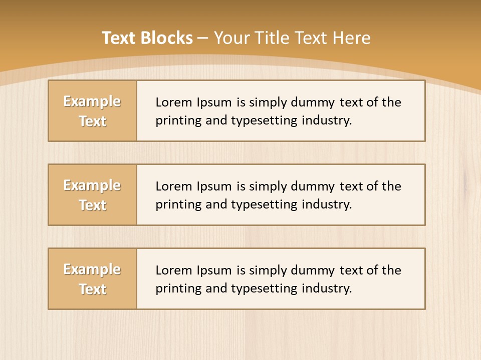 Light Closeup Brown PowerPoint Template