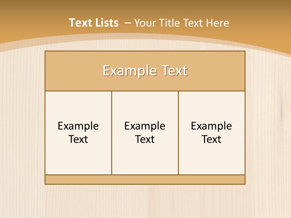 Light Closeup Brown PowerPoint Template