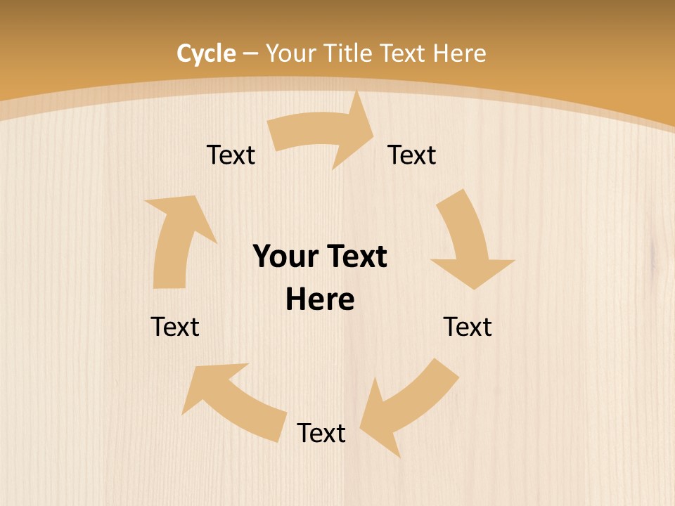 Light Closeup Brown PowerPoint Template