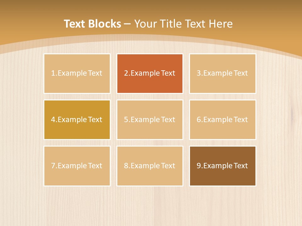 Light Closeup Brown PowerPoint Template