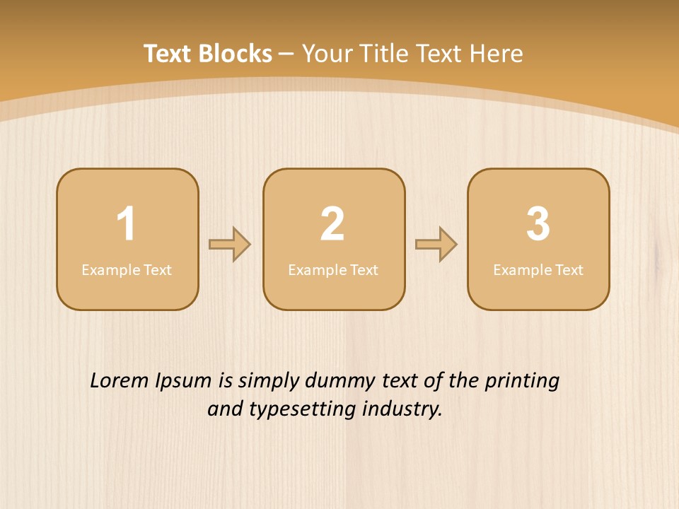 Light Closeup Brown PowerPoint Template