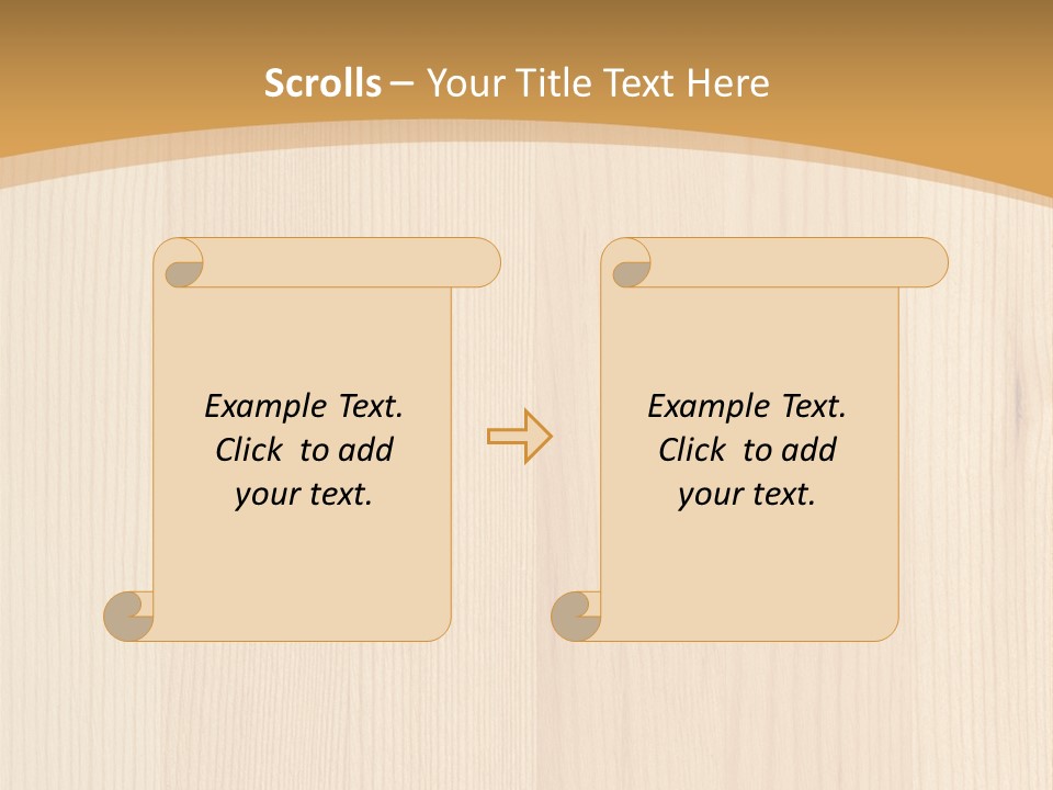 Light Closeup Brown PowerPoint Template