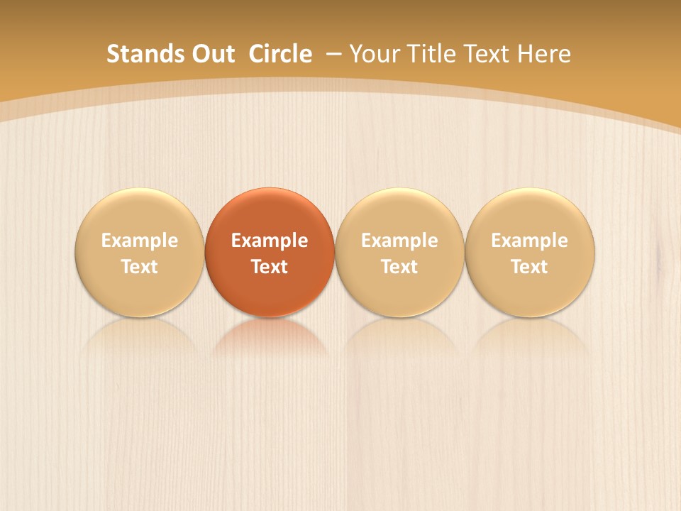 Light Closeup Brown PowerPoint Template