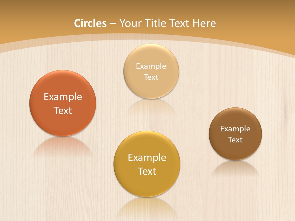 Light Closeup Brown PowerPoint Template