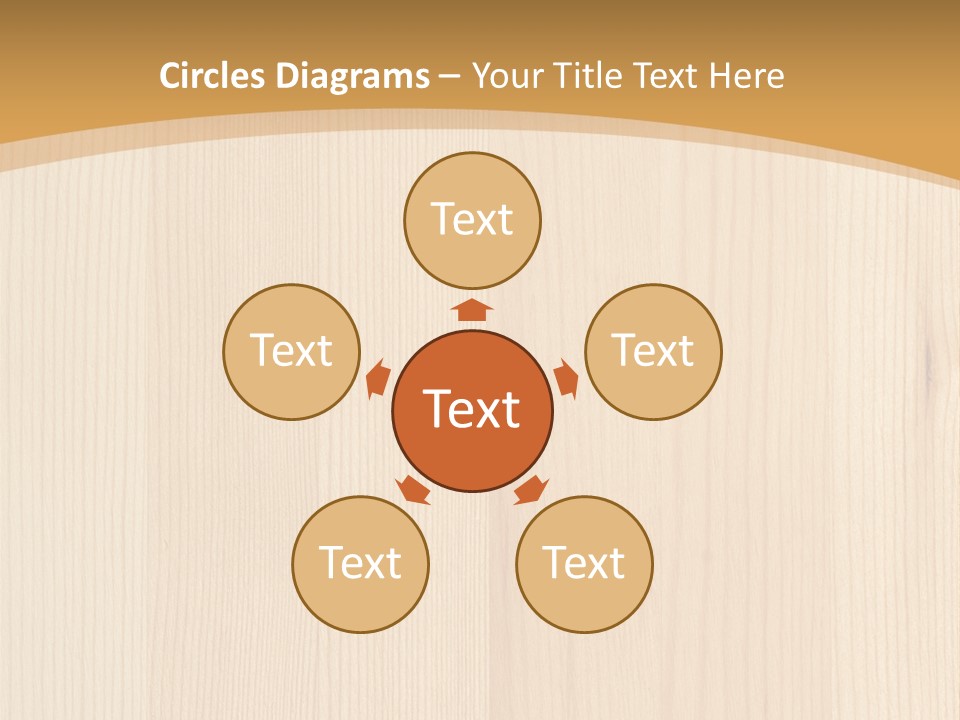 Light Closeup Brown PowerPoint Template