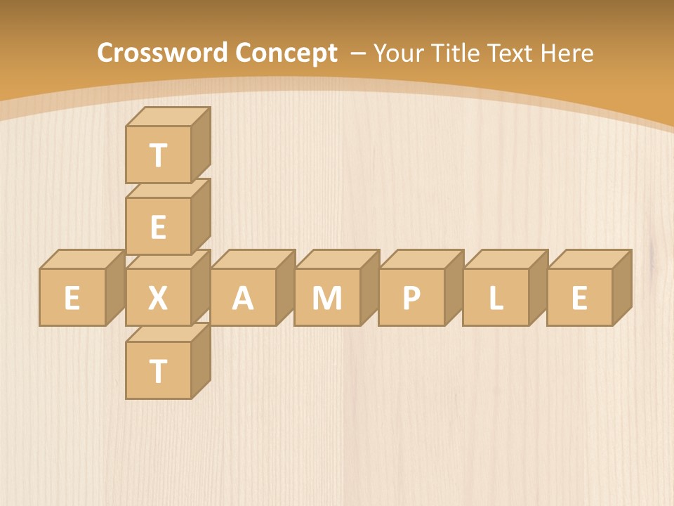 Light Closeup Brown PowerPoint Template