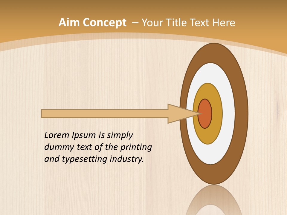 Light Closeup Brown PowerPoint Template