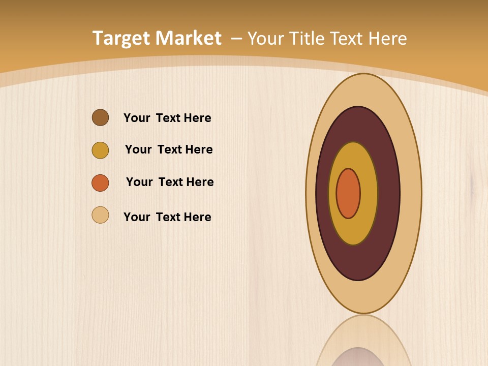 Light Closeup Brown PowerPoint Template