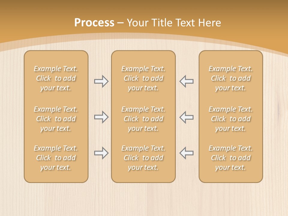 Light Closeup Brown PowerPoint Template