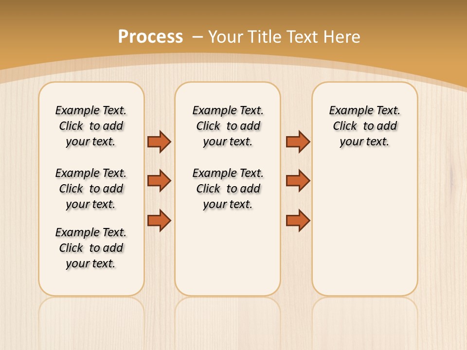 Light Closeup Brown PowerPoint Template