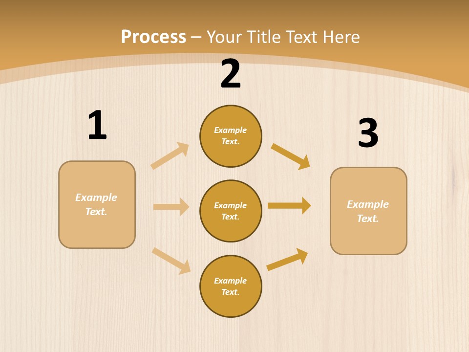 Light Closeup Brown PowerPoint Template