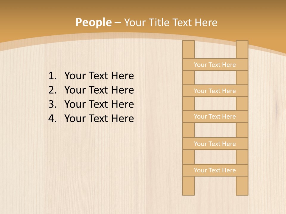 Light Closeup Brown PowerPoint Template