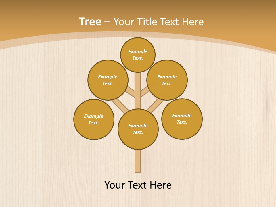 Light Closeup Brown PowerPoint Template