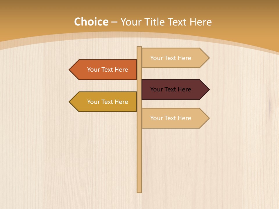 Light Closeup Brown PowerPoint Template