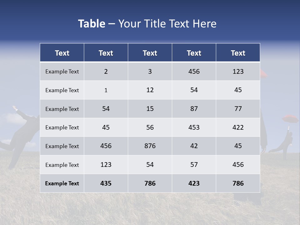 Environment Day Meadow PowerPoint Template