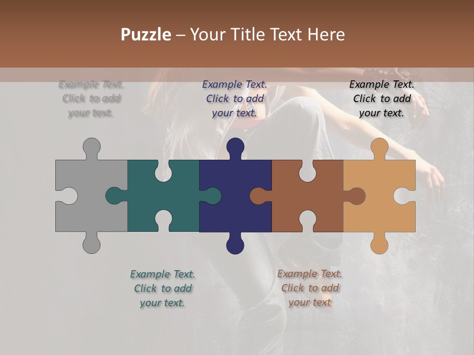 Movement Motion Jazz PowerPoint Template