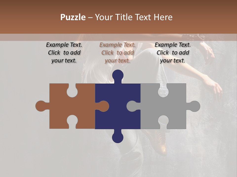 Movement Motion Jazz PowerPoint Template