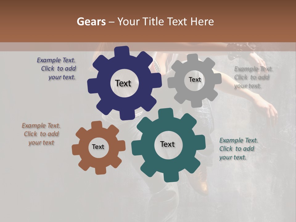 Movement Motion Jazz PowerPoint Template