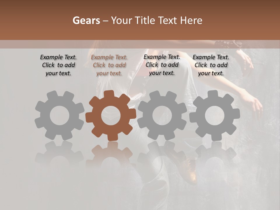 Movement Motion Jazz PowerPoint Template