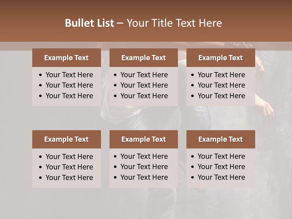 Movement Motion Jazz PowerPoint Template