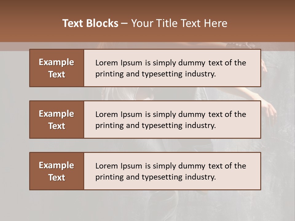 Movement Motion Jazz PowerPoint Template