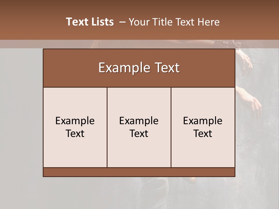 Movement Motion Jazz PowerPoint Template
