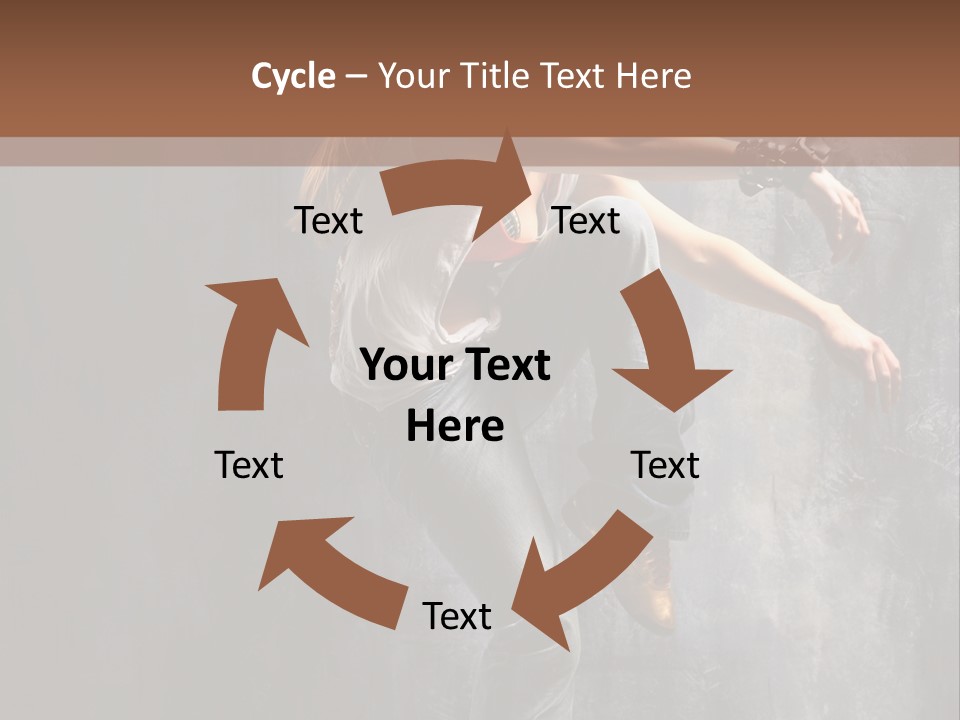 Movement Motion Jazz PowerPoint Template