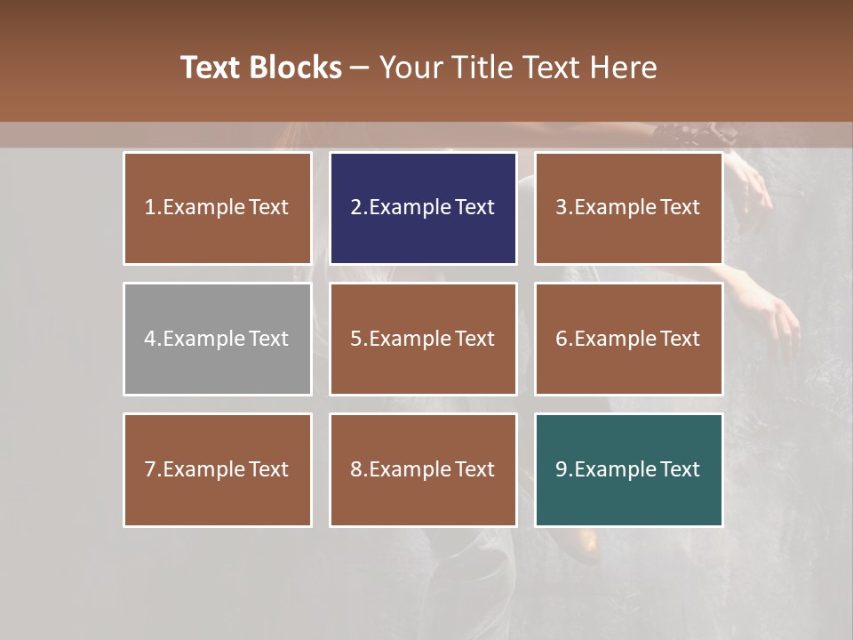 Movement Motion Jazz PowerPoint Template