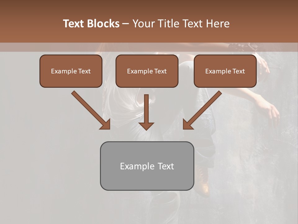 Movement Motion Jazz PowerPoint Template