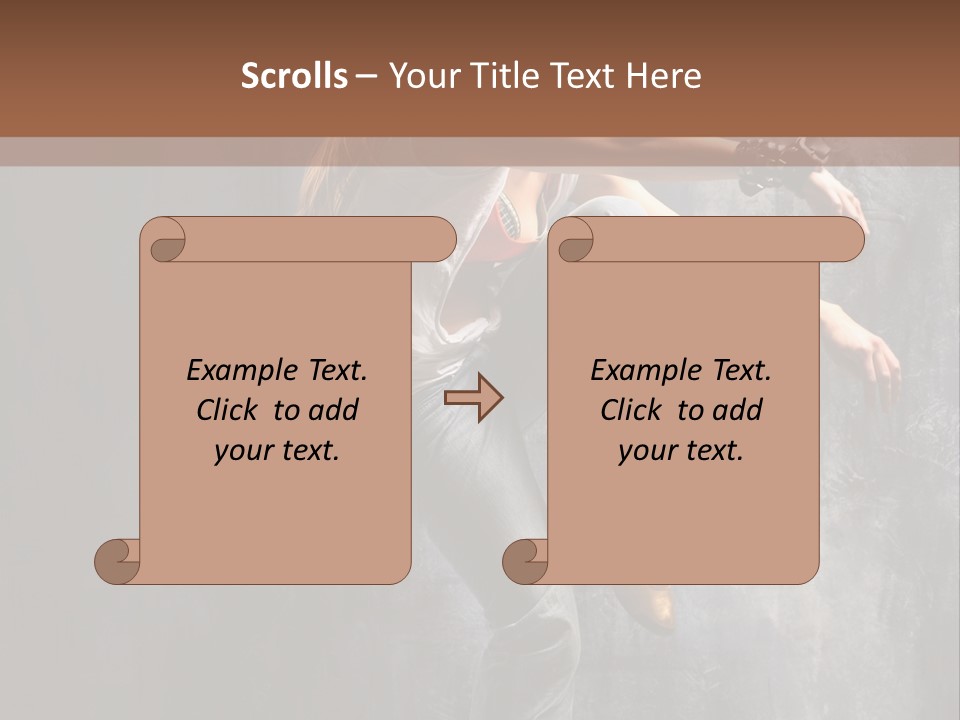 Movement Motion Jazz PowerPoint Template