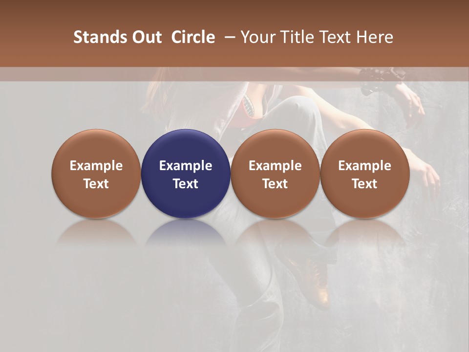 Movement Motion Jazz PowerPoint Template