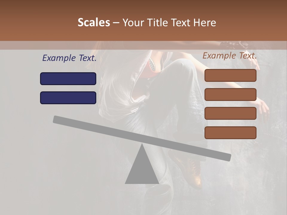 Movement Motion Jazz PowerPoint Template