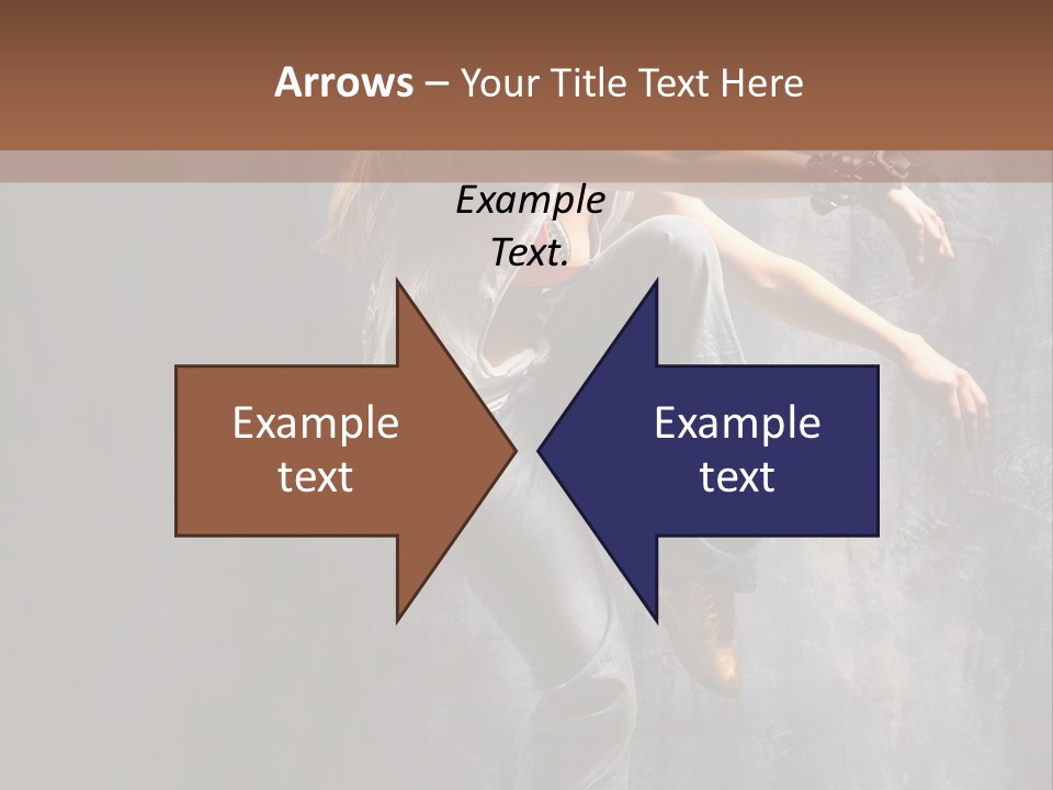 Movement Motion Jazz PowerPoint Template