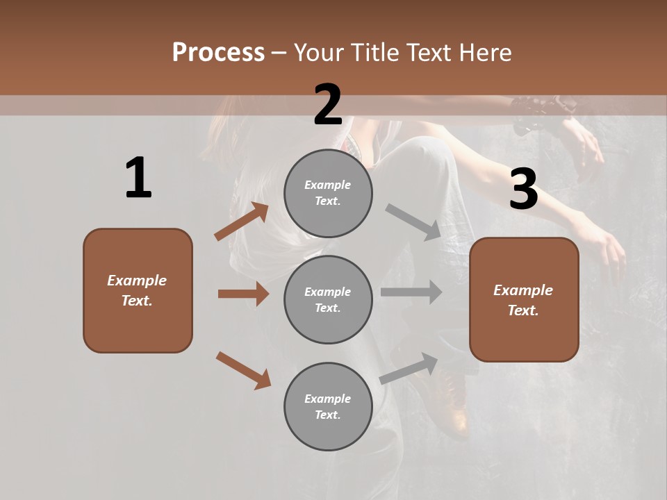 Movement Motion Jazz PowerPoint Template
