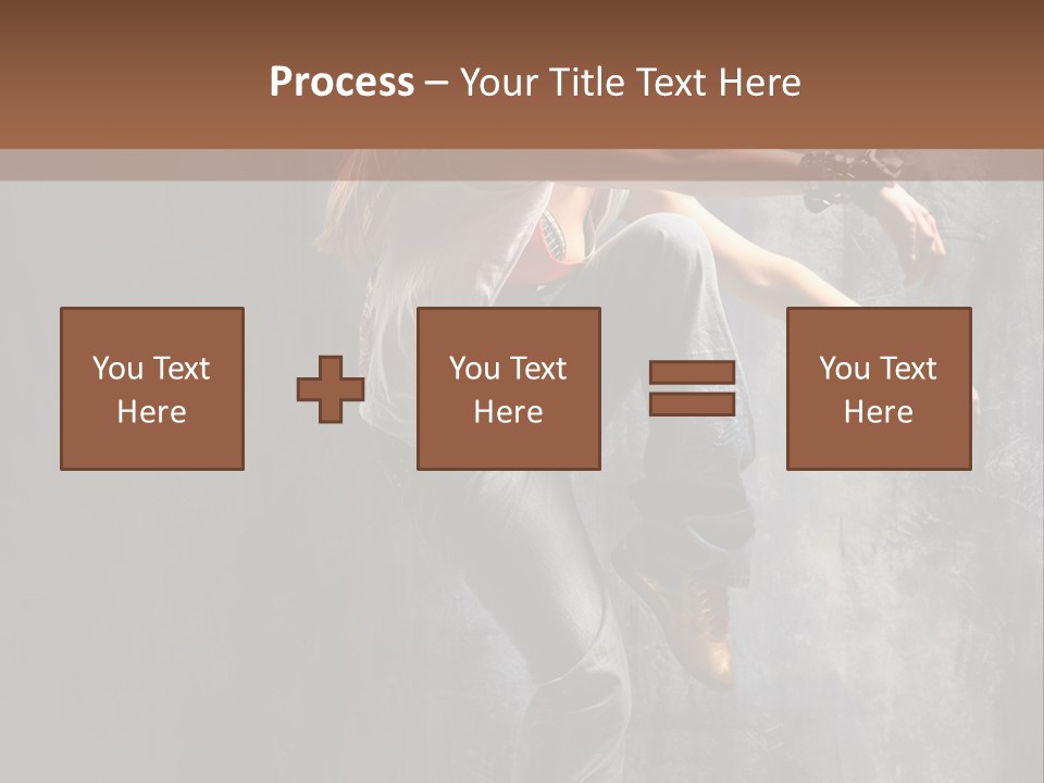 Movement Motion Jazz PowerPoint Template