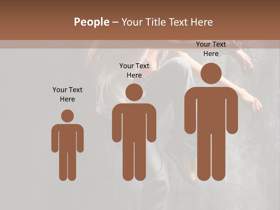 Movement Motion Jazz PowerPoint Template