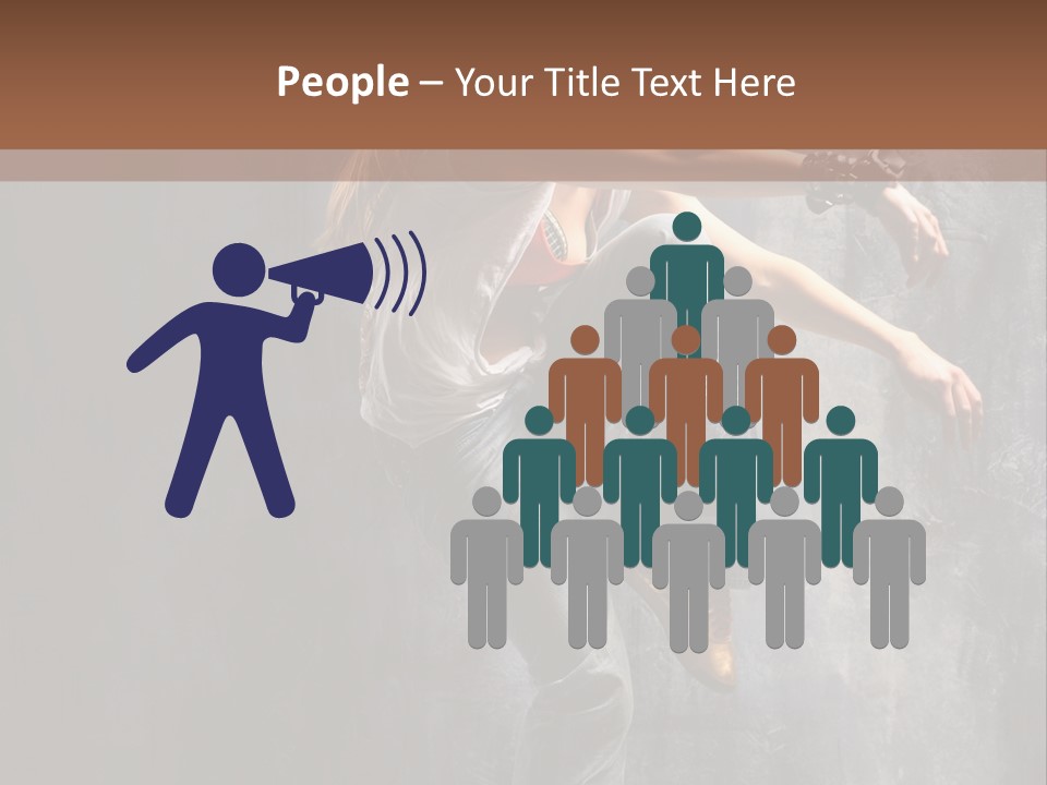 Movement Motion Jazz PowerPoint Template