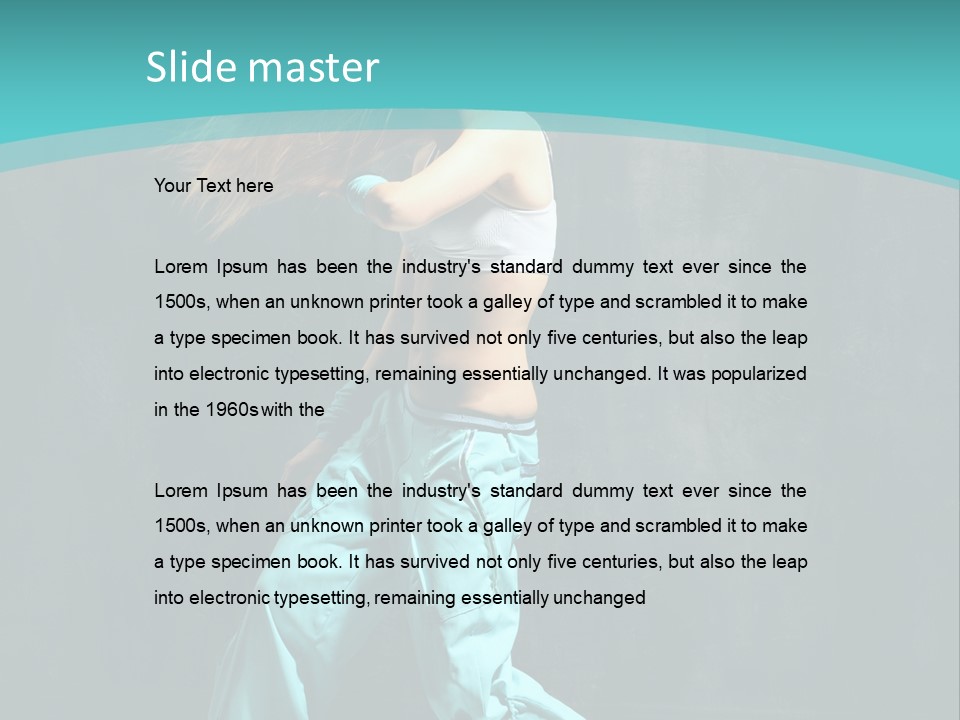 Black Eyed Peas Don T Stop PowerPoint Template