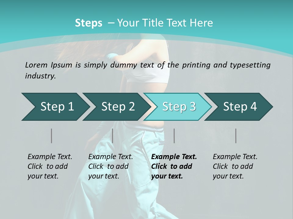 Black Eyed Peas Don T Stop PowerPoint Template