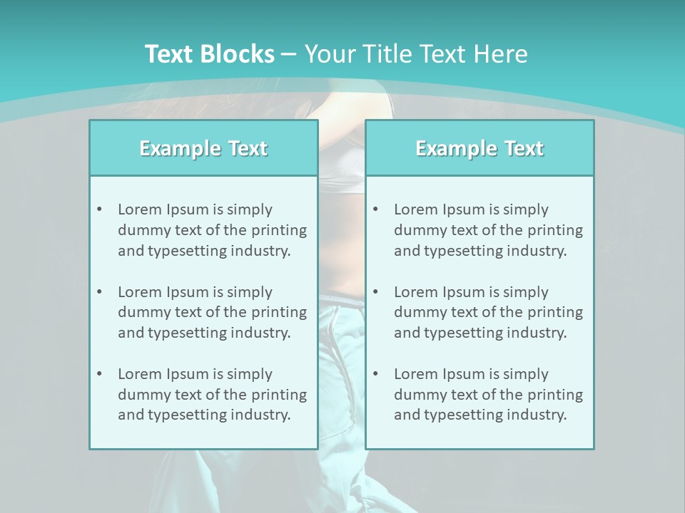 Black Eyed Peas Don T Stop PowerPoint Template