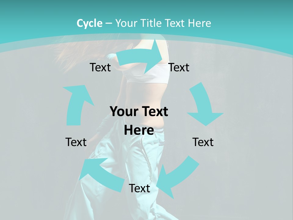 Black Eyed Peas Don T Stop PowerPoint Template