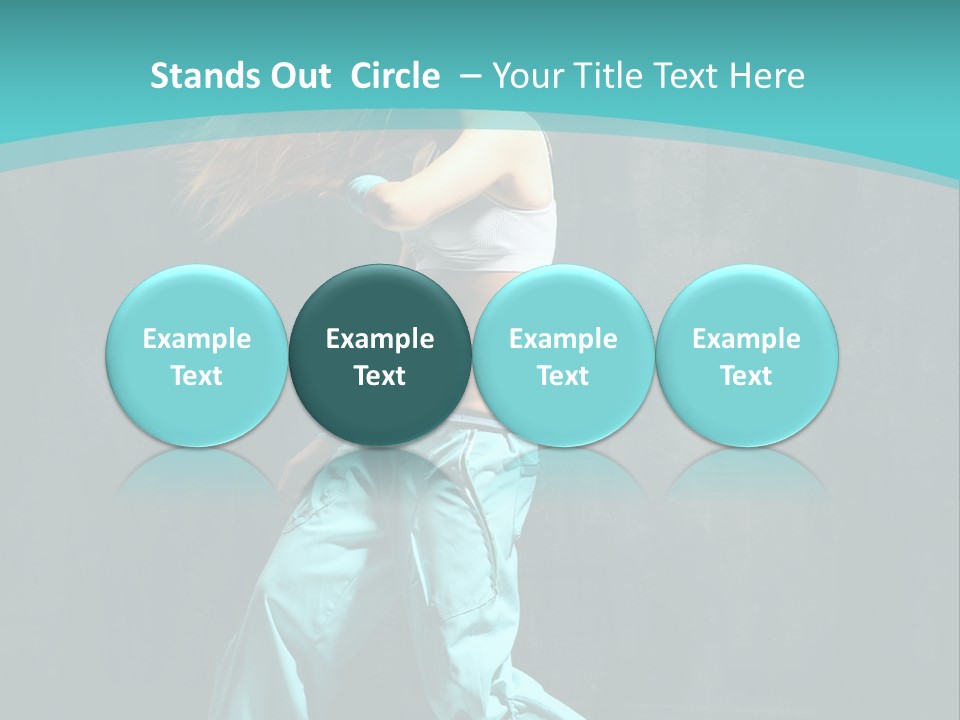 Black Eyed Peas Don T Stop PowerPoint Template