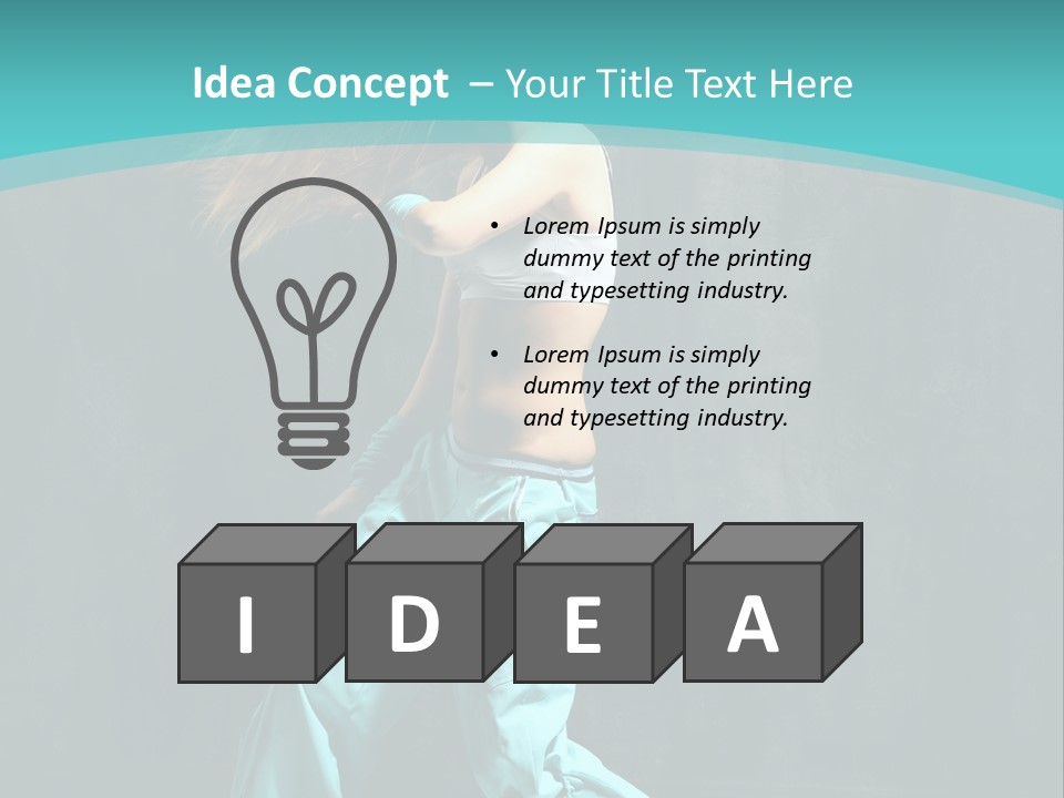 Black Eyed Peas Don T Stop PowerPoint Template