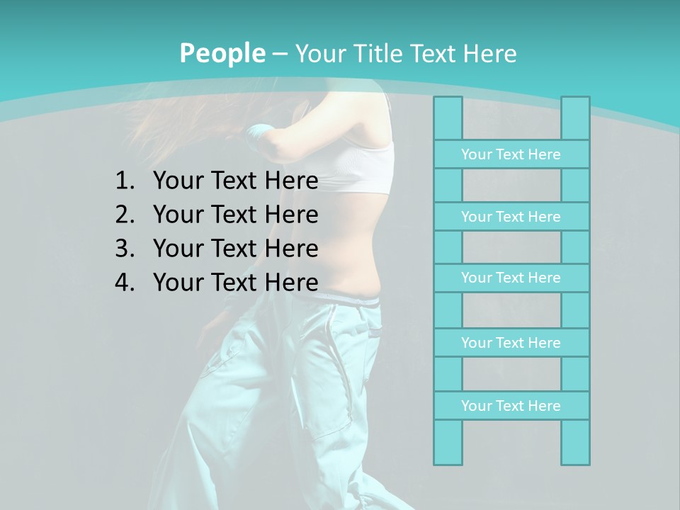 Black Eyed Peas Don T Stop PowerPoint Template