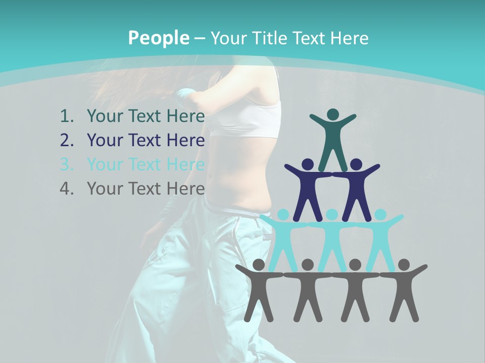 Black Eyed Peas Don T Stop PowerPoint Template