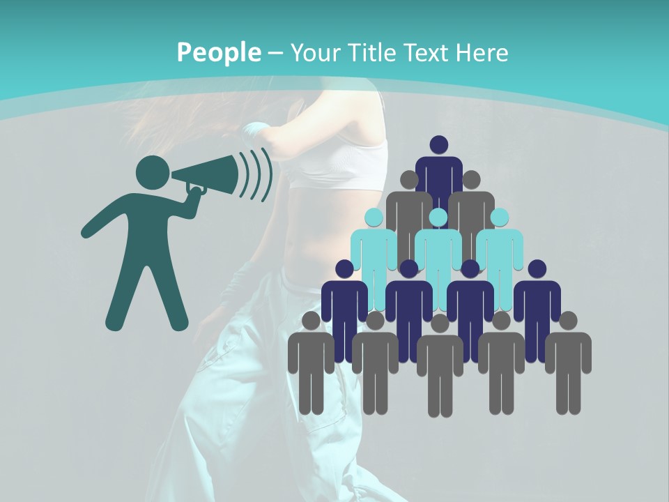 Black Eyed Peas Don T Stop PowerPoint Template