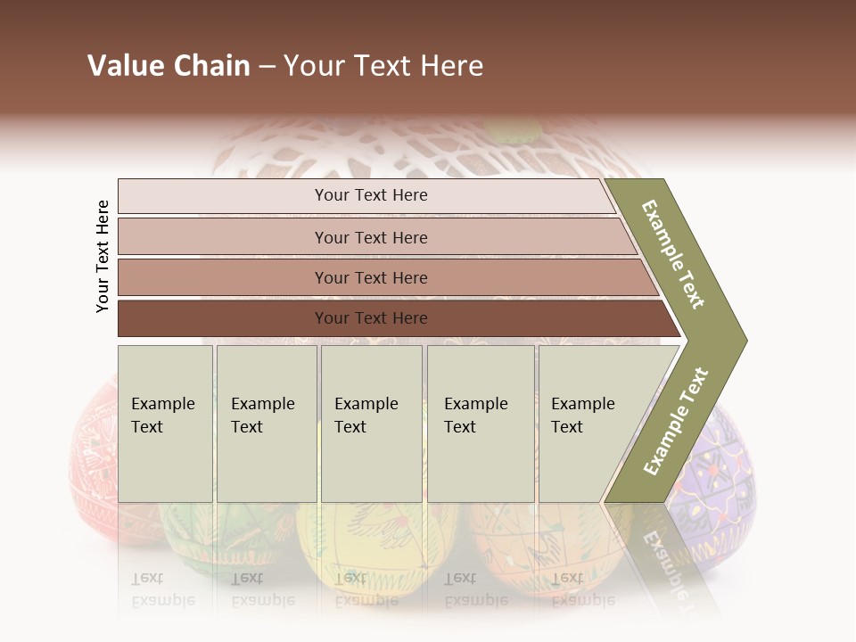 Blue Ornate Cake PowerPoint Template